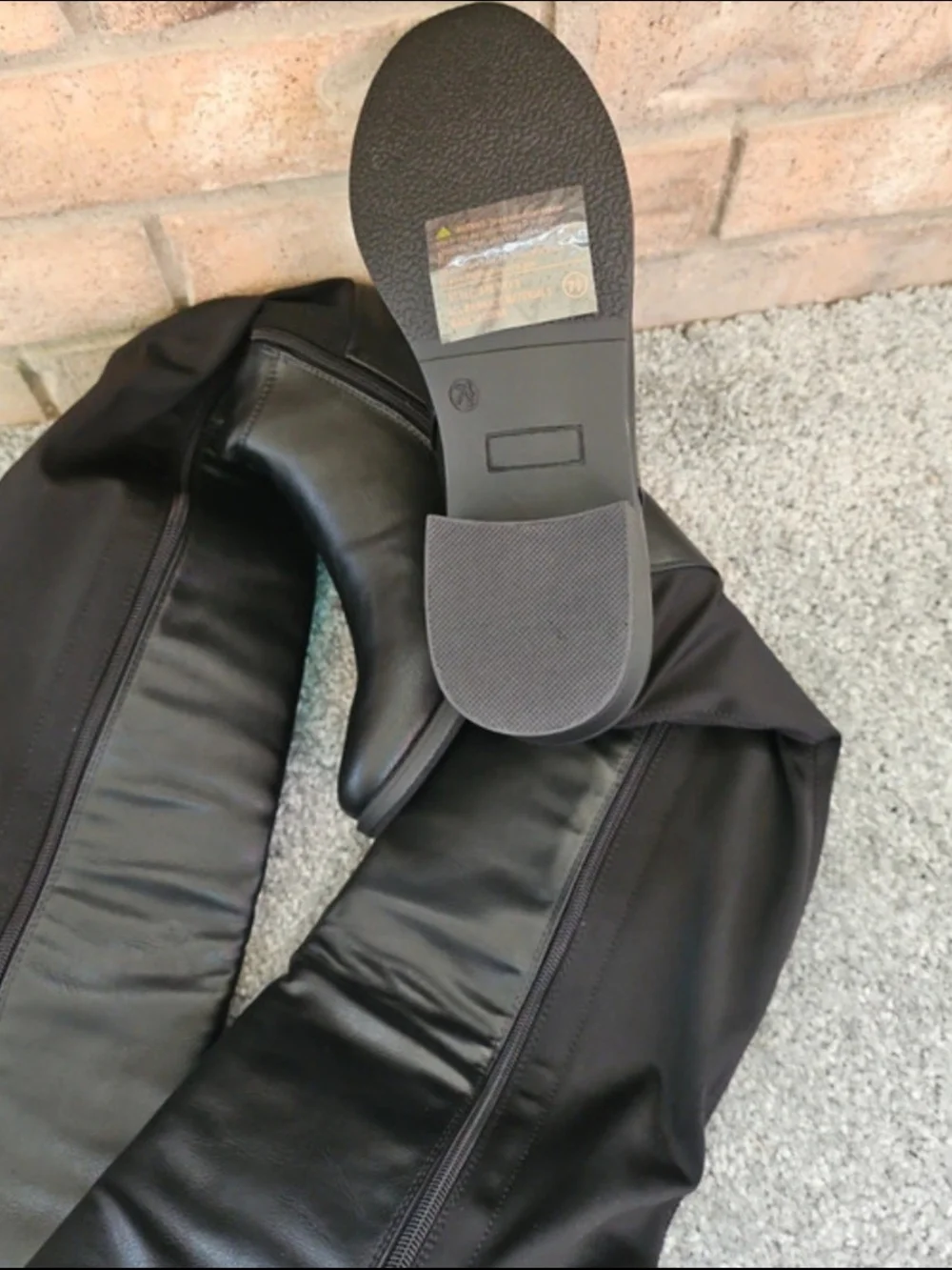 Sperry Black Over-the-Knee Stretch Riding Boots